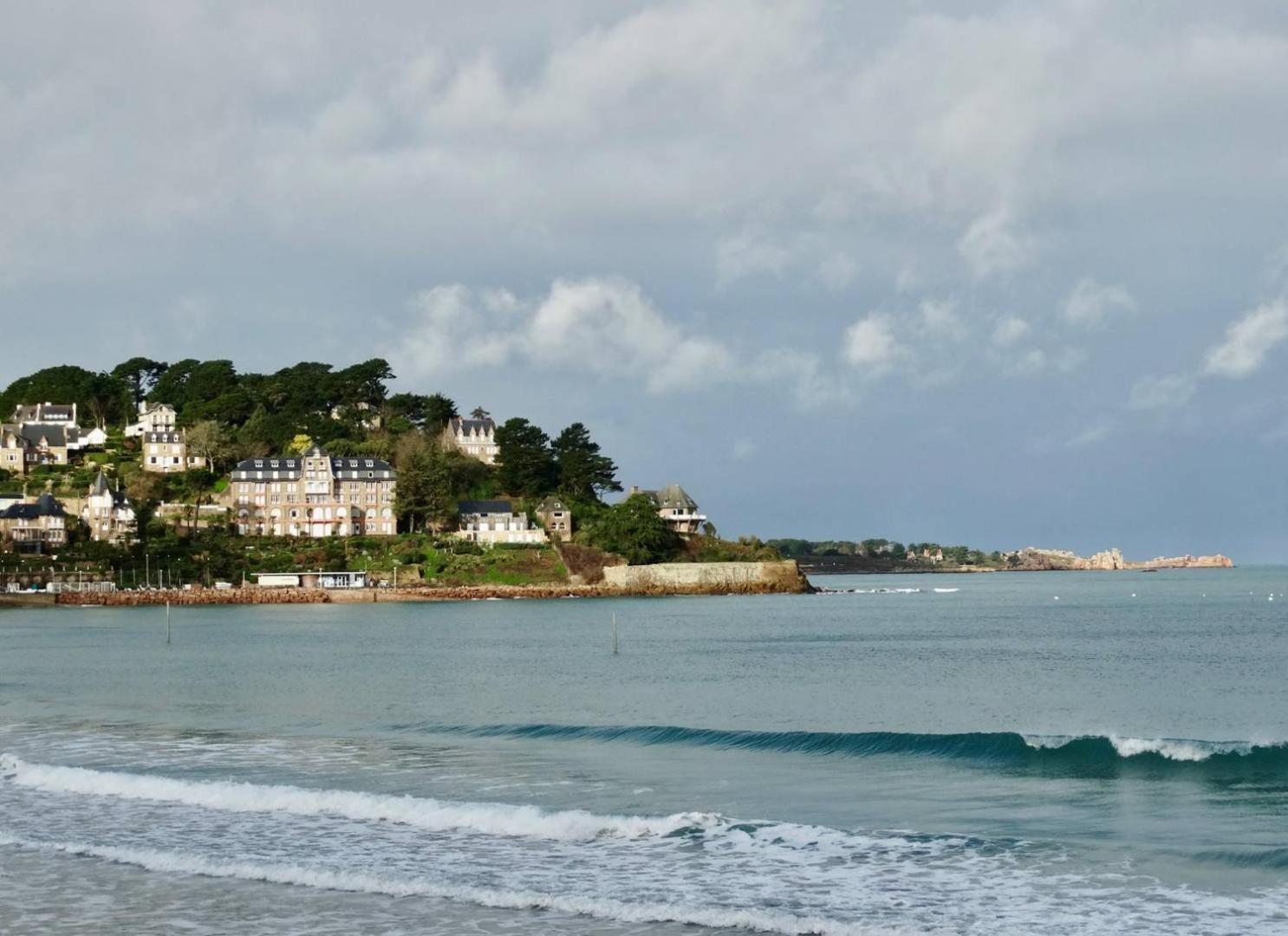Bel Appartement Neuf Plage De Trestraou A Perros-Guirec - Ref 862 Eksteriør billede