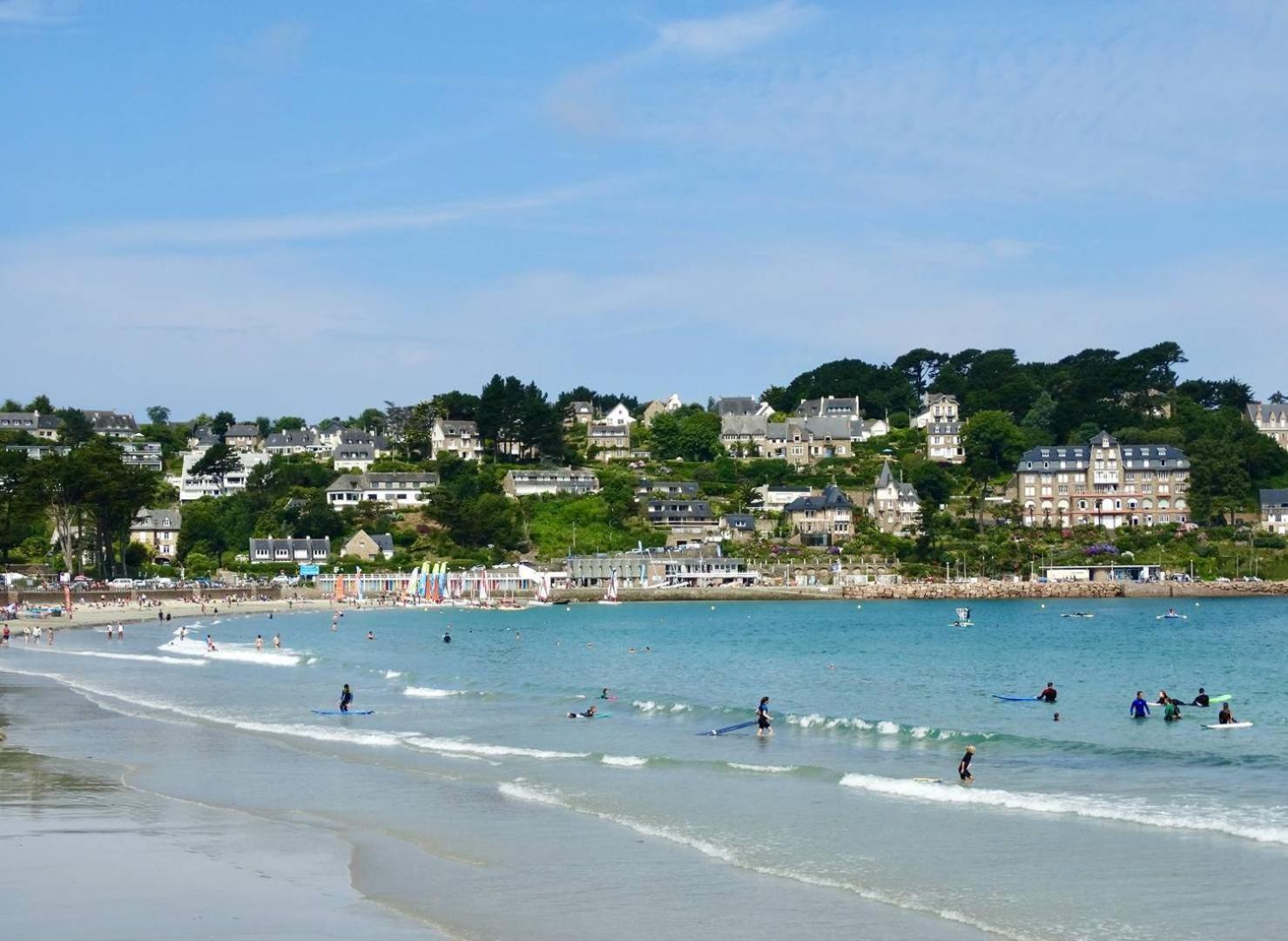 Bel Appartement Neuf Plage De Trestraou A Perros-Guirec - Ref 862 Eksteriør billede